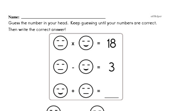 Math worksheets 5th grade review