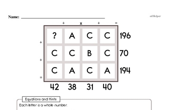 Multiplication - Multi-Digit Multiplication Workbook (all teacher worksheets - large PDF)