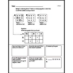 Fifth Grade Multiplication Worksheets - One-Digit Multiplication Worksheet #7