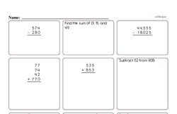Multiplication and Division Mad Minute Pages [more difficult]