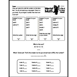Fifth Grade Multiplication Worksheets Worksheet #1