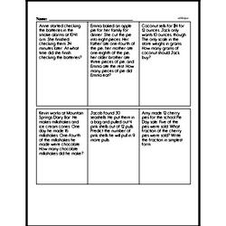 Fifth Grade Number Sense Worksheets - Converting Numerical Expressions to Different Forms Worksheet #2