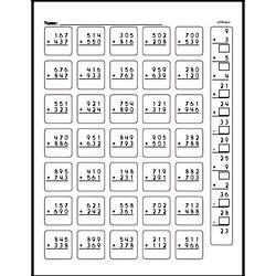 Fifth Grade Number Sense Worksheets - Multi-Digit Numbers Worksheet #2