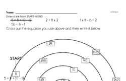 Free 5.OA.A.2 Common Core PDF Math Worksheets Worksheet #14