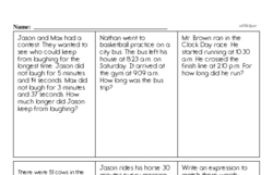 Fifth Grade Number Sense Worksheets Worksheet #16