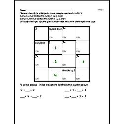 Number Theory Math Logic Puzzle