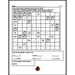 Fifth Grade Patterns Worksheets - Number Patterns Worksheet #3