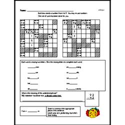 Fifth Grade Patterns Worksheets Worksheet #8