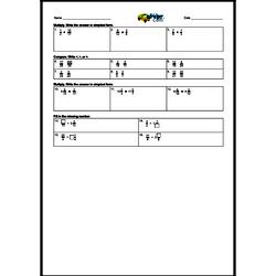 Fifth Grade Prealgebra Worksheets | edHelper.com