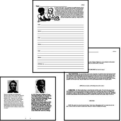 Fifth Grade Martin Luther King, Jr. Activity Book