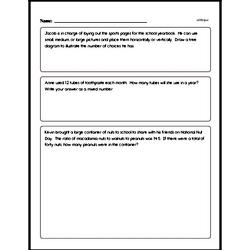 Sixth Grade Data Worksheets - Collecting and Organizing Data | edHelper.com