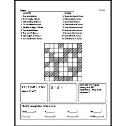 Free 6.SP.A.2 Common Core PDF Math Worksheets Worksheet #11