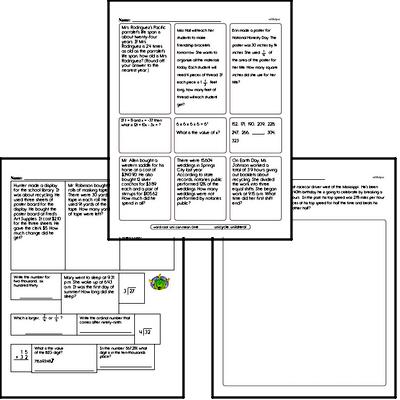 Free Sixth Grade Enrichment PDF Worksheets | edHelper.com