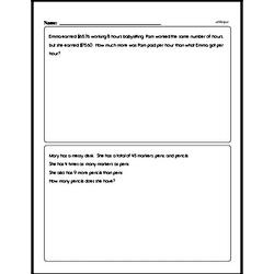 Sixth Grade Fractions Worksheets - Mixed Numbers and Improper Fractions Worksheet #1