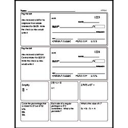 Free 6.NS.A.1 Common Core PDF Math Worksheets Worksheet #4
