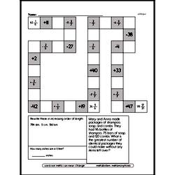 Free 6.NS.A.1 Common Core PDF Math Worksheets Worksheet #12