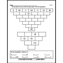 Fraction Worksheets - Free Printable Math PDFs Worksheet #54