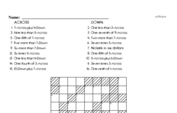 Sixth Grade Fractions Worksheets Worksheet #26