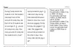 Free 6.NS.A.1 Common Core PDF Math Worksheets Worksheet #27