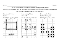 Sixth Grade Math Challenges Worksheets - Puzzles and Brain Teasers Worksheet #3