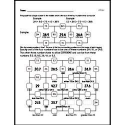 Sixth Grade Math Challenges Worksheets - Puzzles and Brain Teasers Worksheet #5