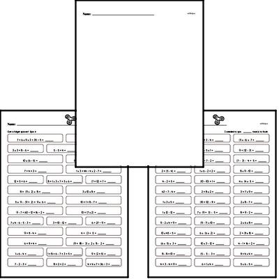 Free Sixth Grade Math Facts Practice PDF Worksheets | edHelper.com