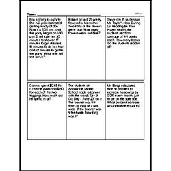 Sixth Grade Math Word Problems Worksheets - Fraction Word Problems Worksheet #3