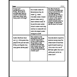 Sixth Grade Measurement Worksheets - Measurement Word Problems Worksheet #2