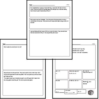Measurement - Units of Measurement Workbook (all teacher worksheets - large PDF)