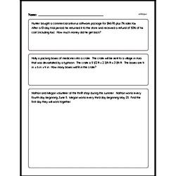 Sixth Grade Measurement Worksheets - Units of Measurement Worksheet #2