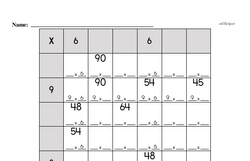 Sixth Grade Multiplication Worksheets - Multi-Digit Multiplication Worksheet #1