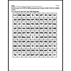 Sixth Grade Multiplication Worksheets - Multi-Digit Multiplication Worksheet #3