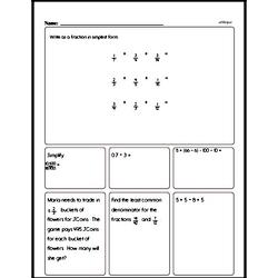 Sixth Grade Multiplication Worksheets - One-Digit Multiplication Worksheet #3