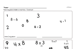 Sixth Grade Multiplication Worksheets - One-Digit Multiplication Worksheet #5