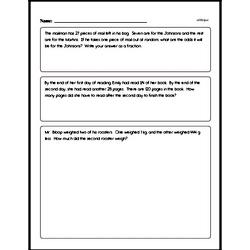 Sixth Grade Multiplication Worksheets - One-Digit Multiplication Worksheet #6