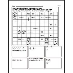 Sixth Grade Multiplication Worksheets - One-Digit Multiplication Worksheet #9