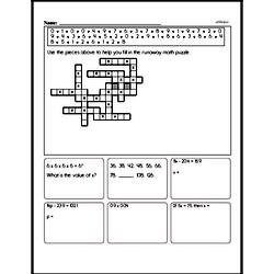 Challenging Multiplication Math Puzzle