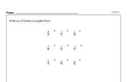 Sixth Grade Multiplication Worksheets Worksheet #3