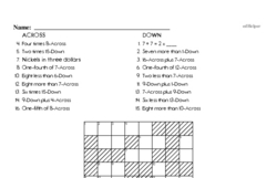 Sixth Grade Multiplication Worksheets Worksheet #4