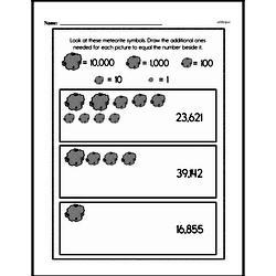 Sixth Grade Number Sense Worksheets - Multi-Digit Numbers Worksheet #4