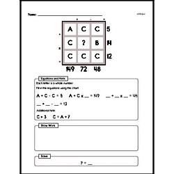 Free 6.EE.A.3 Common Core PDF Math Worksheets Worksheet #7