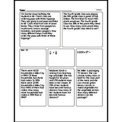 Free 6.EE.A.3 Common Core PDF Math Worksheets Worksheet #8
