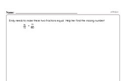 Sixth Grade Number Sense Worksheets - Understanding Expressions and Equations Worksheet #3