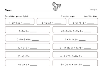 Number Sense Mixed Math PDF Book