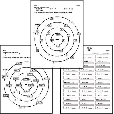 Number Sense Workbook (all teacher worksheets - large PDF)