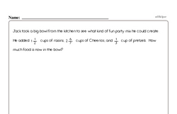 Sixth Grade Number Sense Worksheets Worksheet #15