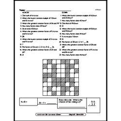 Number Theory Puzzle - GCF, LCM, and Factors