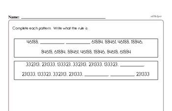 Patterns Mixed Math PDF Book