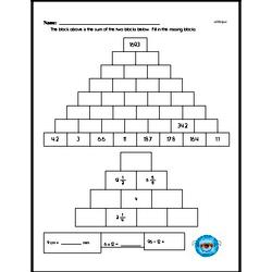 Subtraction - Subtraction with Decimal Numbers Workbook (all teacher worksheets - large PDF)