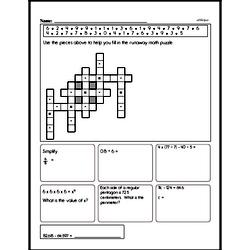 Challenging Subtraction Math Puzzle